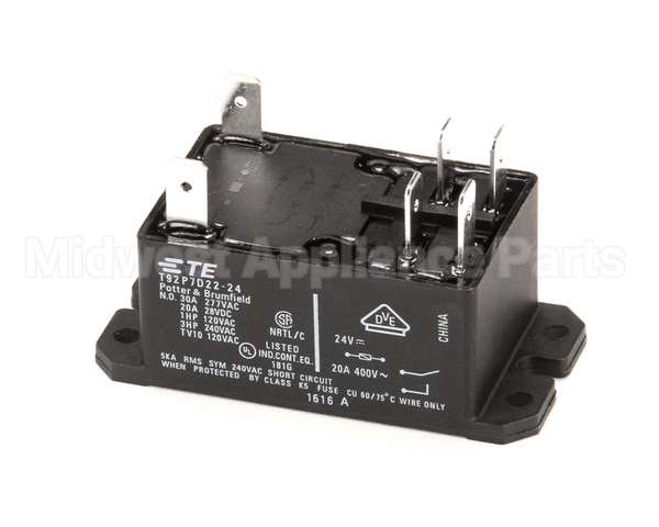 00-087714-042-5 Hobart Relay,2 Pole, 30Amp, 24Vdc