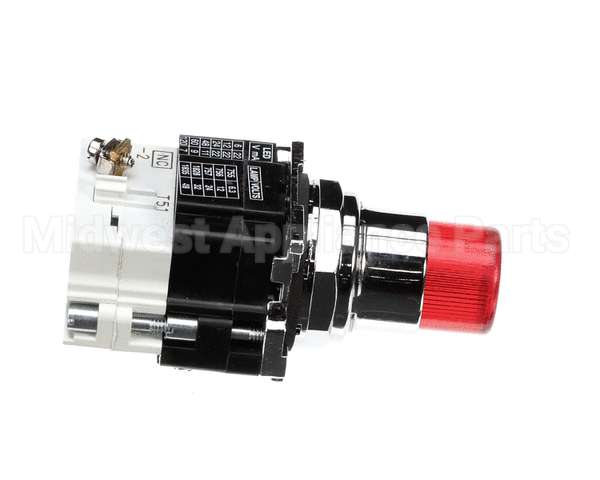 00-316223 Somat Push Button Assy, Lighted, Red