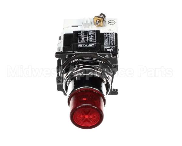 00-316223 Somat Push Button Assy, Lighted, Red