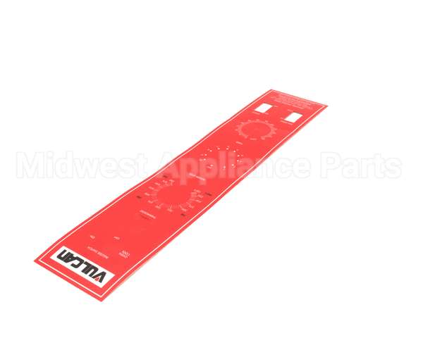 00-421790-00001 Vulcan Hart Overlay,Control Panel Sg4D