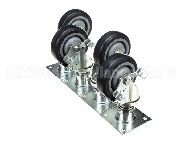 00-421893-000G1 Vulcan Hart Plate Mount Caster Kit, 4 Casters