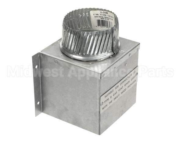 00-422501-000G1 Vulcan Hart Diverter,Down Draft Assembly.