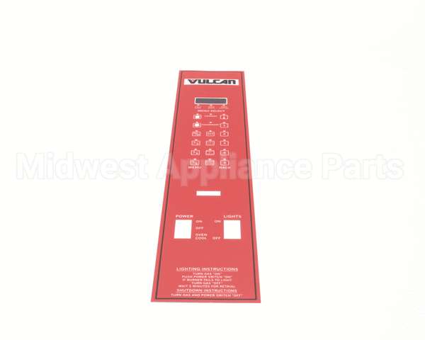 00-424843-00001 Vulcan Hart Overlay,Programmable,Sgc