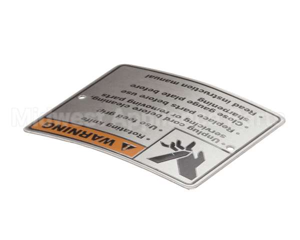 00-438131-054-2 Hobart Label,Warning