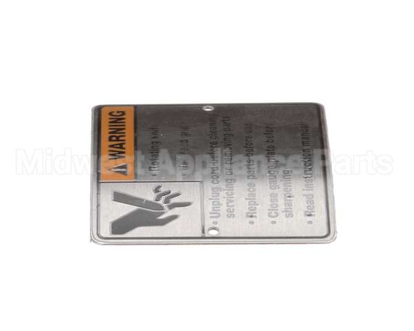 00-438131-054-2 Hobart Label,Warning