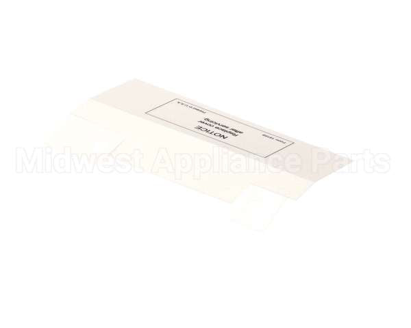 00-473318-00002 Hobart Barrier,Mylar,Sump Heater