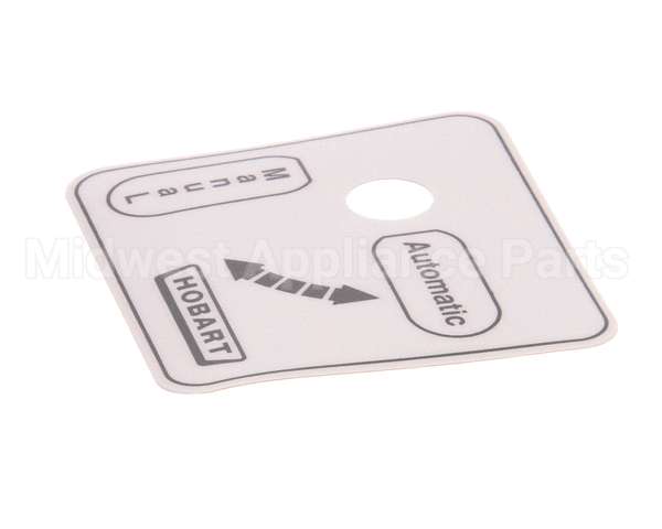 00-479288 Hobart Label,Auto/Man (Domestic)