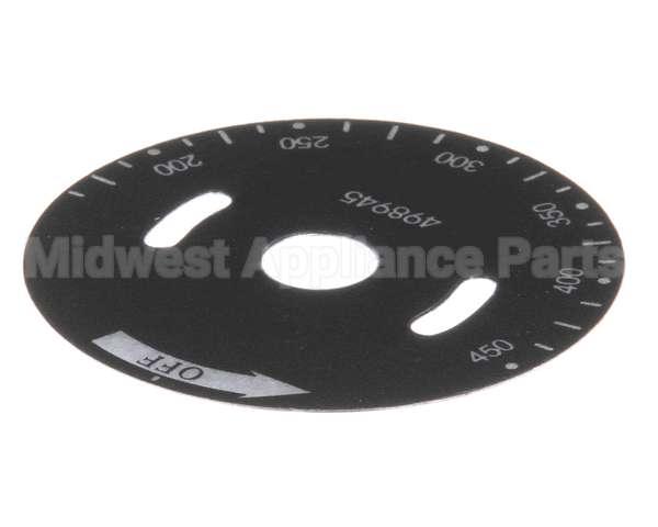 00-498945 Vulcan Hart Dial, Vcrg Temperature