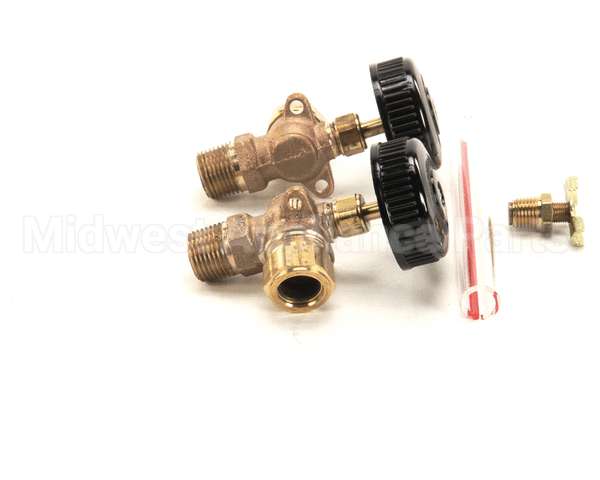 00-817098 Vulcan Hart Gauge, Brass Water