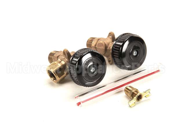 00-817098 Vulcan Hart Gauge, Brass Water