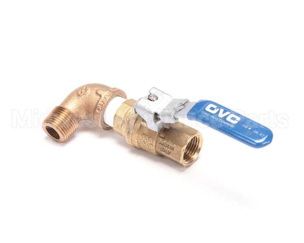 00-833501 Vulcan Hart Valve, 1/2 Angle