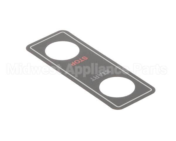 00-875451 Hobart Label,Mix/Stop