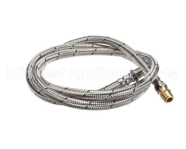 00-893444-00002 Hobart Hose,Water,Braided,Sst 1/2X84