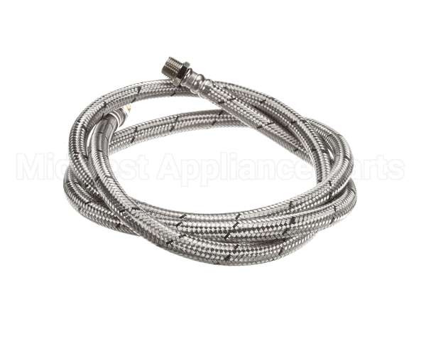 00-893444-00002 Hobart Hose,Water,Braided,Sst 1/2X84