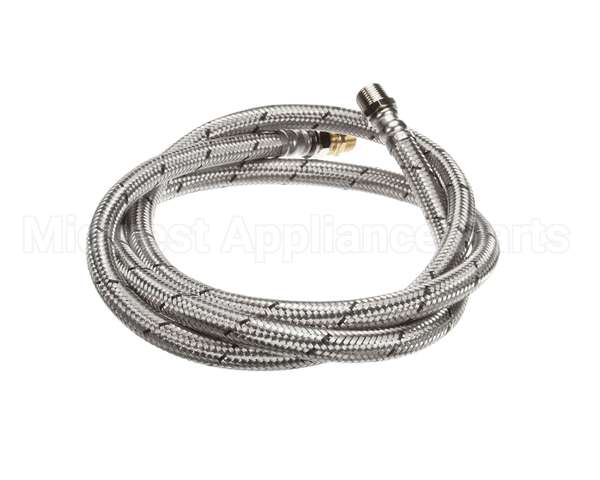 00-893444-00002 Hobart Hose,Water,Braided,Sst 1/2X84
