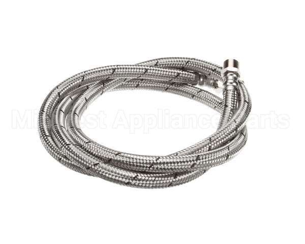 00-893444-00002 Hobart Hose,Water,Braided,Sst 1/2X84