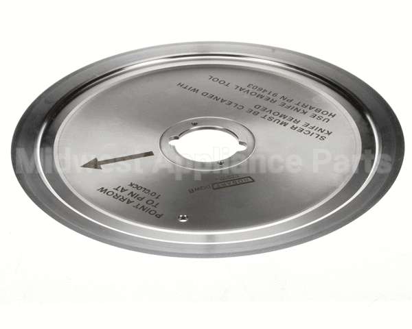 00-914753-00003 Hobart Pack, 3913B Hs9-1B Slicer Knif