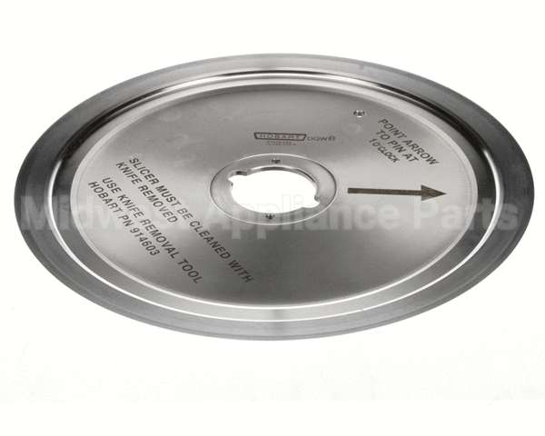 00-914753-00003 Hobart Pack, 3913B Hs9-1B Slicer Knif