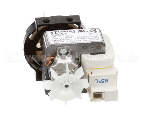 00-942100-00001 Hobart Pump, Drain, 60 Hz