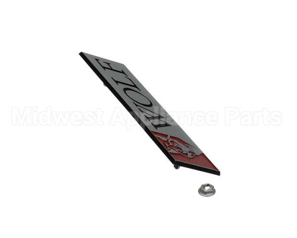 00-957809-00002 Vulcan Hart Nameplate, Wolf