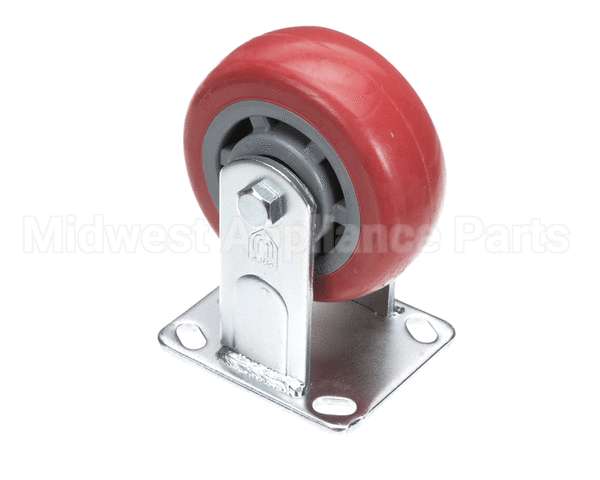 00-960517 Vulcan Hart Caster, 5 Red Rigid