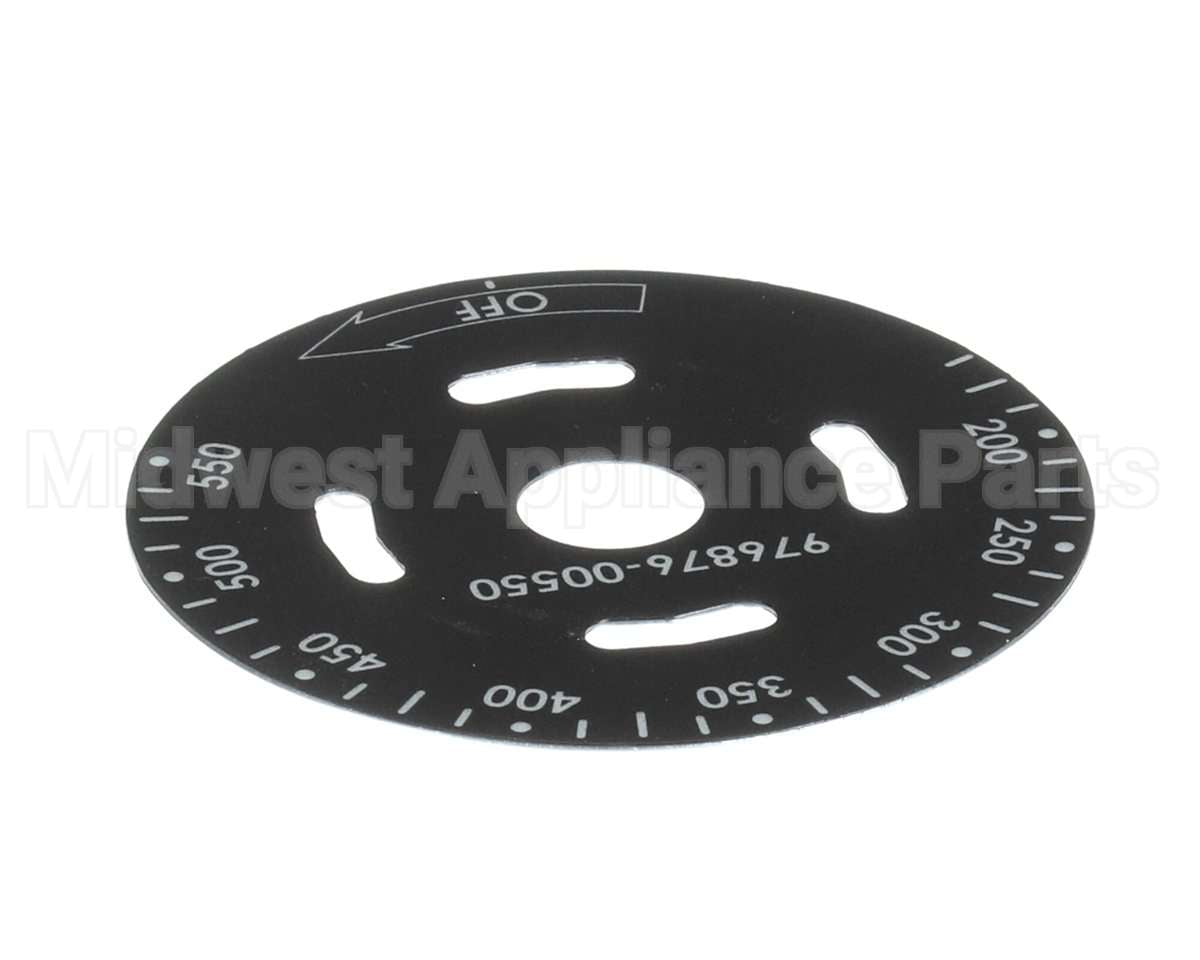 00-976876-00550 Vulcan Hart Temp Dial 550F