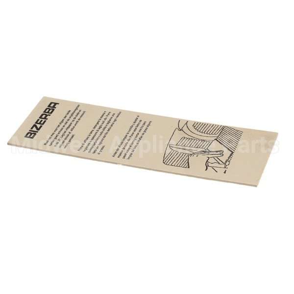 000000060220007500 Compatible Bizerba Felt Paper