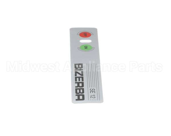 000000060376400300 Bizerba Decal, On/Off