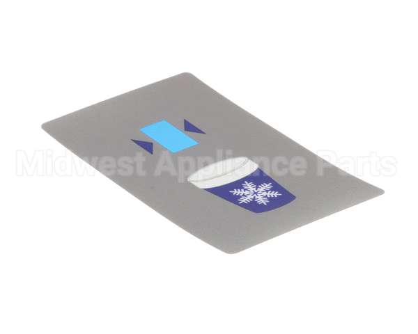 000000645 Manitowoc Ice Label, Touchless Front Panel
