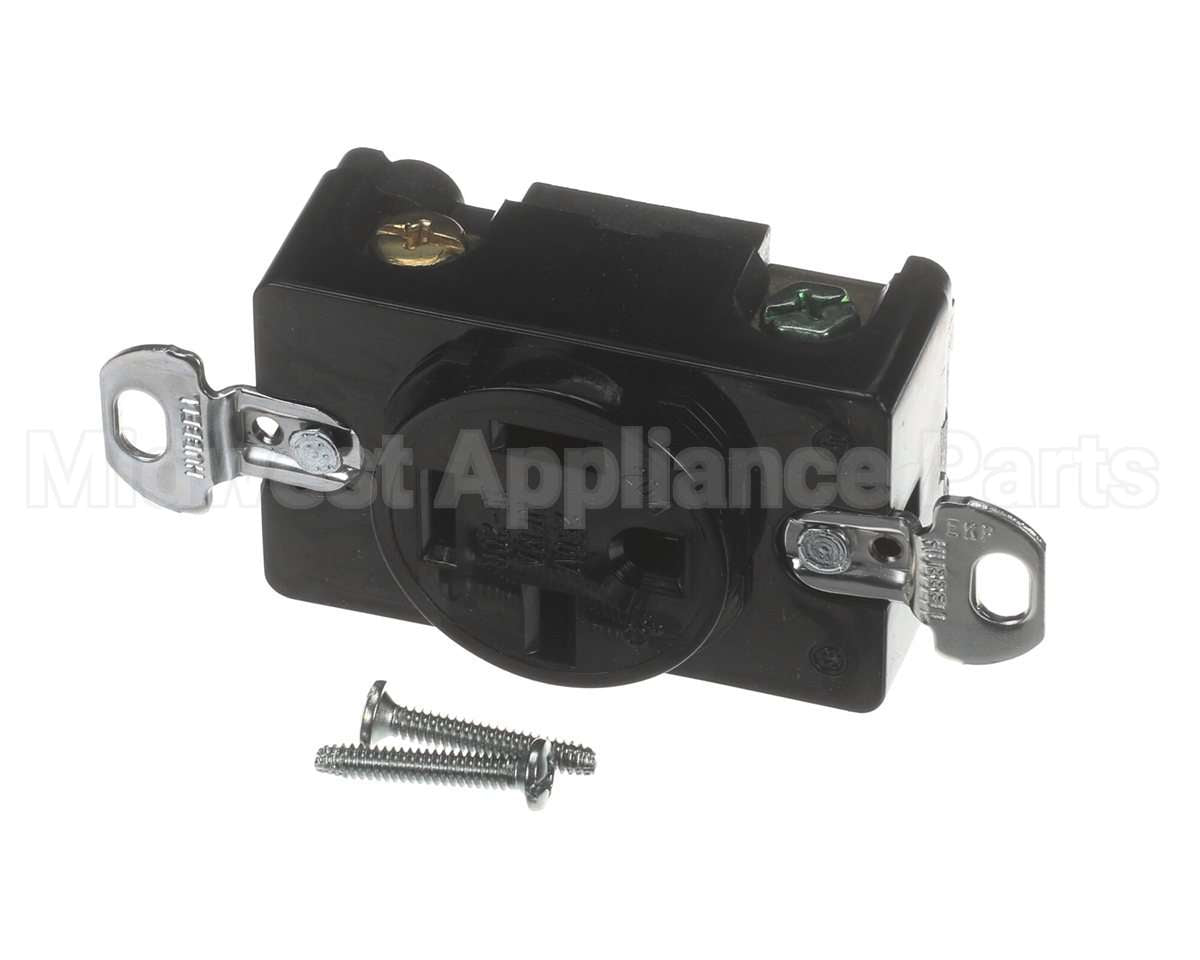 000008420 Hubbell Lighting Receptacle Str Blade 20A 3P 25