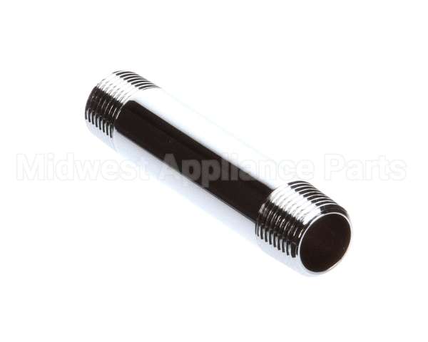 000358-40 T&S Brass Nipple / Riser, 3/8 Npt X 3 Long, Chrome