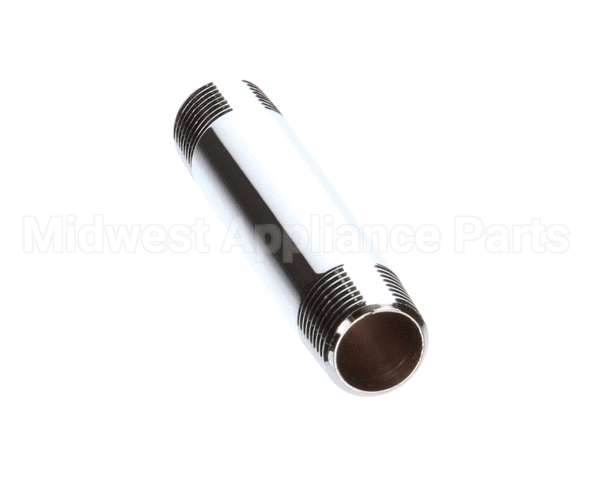 000358-40 T&S Brass Nipple / Riser, 3/8 Npt X 3 Long, Chrome