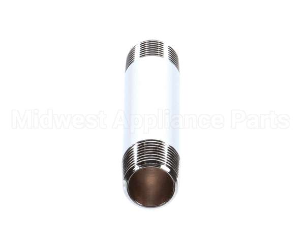 000358-40 T&S Brass Nipple / Riser, 3/8 Npt X 3 Long, Chrome