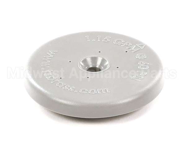 001121-45 T&S Brass B-0107 Spray Valve Spray Face, Gray (201