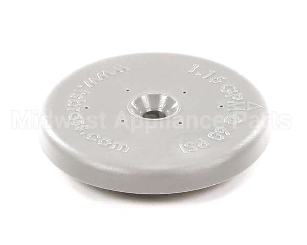 001121-45 T&S Brass B-0107 Spray Valve Spray Face, Gray (201