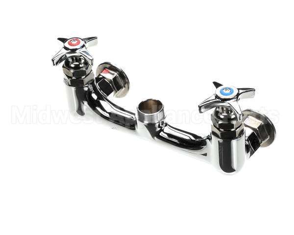 002840-40 T&S Brass Big-Flo Faucet Assembly, Swivel Outlet,