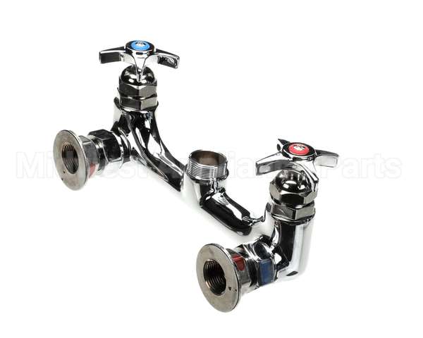 002840-40 T&S Brass Big-Flo Faucet Assembly, Swivel Outlet,