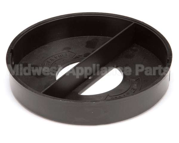 004ADJ2C-P Dispense-Rite Cap, End, Black Plastic, Holds