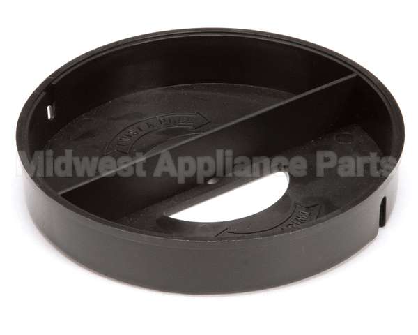 004ADJ2C-P Dispense-Rite Cap, End, Black Plastic, Holds