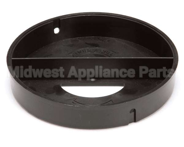 004ADJ2C-P Dispense-Rite Cap, End, Black Plastic, Holds