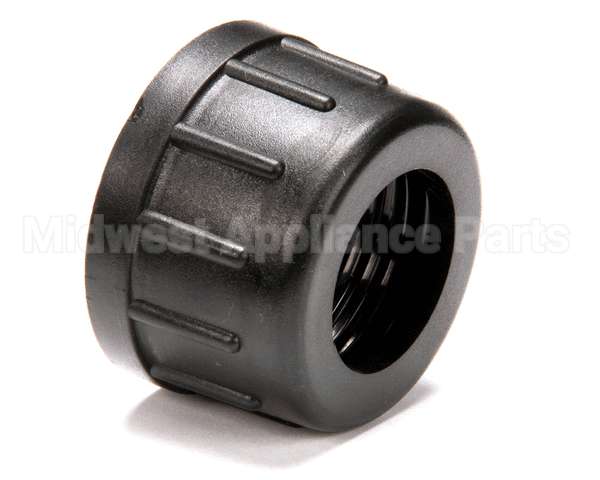 00902338 Follett Cap, Nut, Ice Hose Coupling, Black