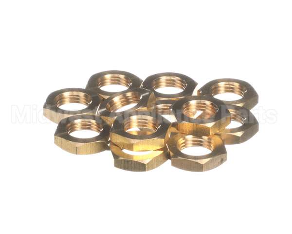 00942.7999 Bunn Nut,Brass Hex Heater .500-20(Pkg/12)&