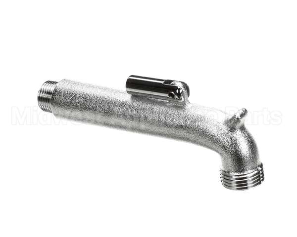 009545-25 T&S Brass Nozzle Assembly W/ Clevis (Rough Chrome)