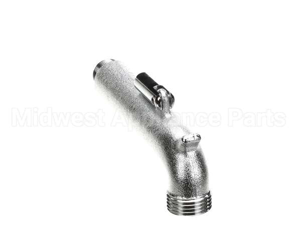 009545-25 T&S Brass Nozzle Assembly W/ Clevis (Rough Chrome)