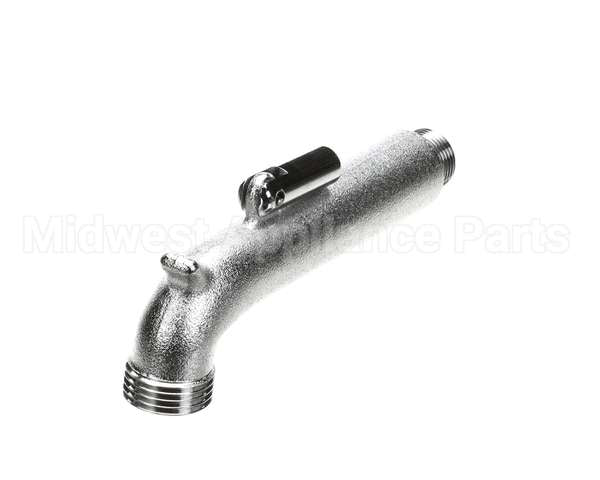 009545-25 T&S Brass Nozzle Assembly W/ Clevis (Rough Chrome)