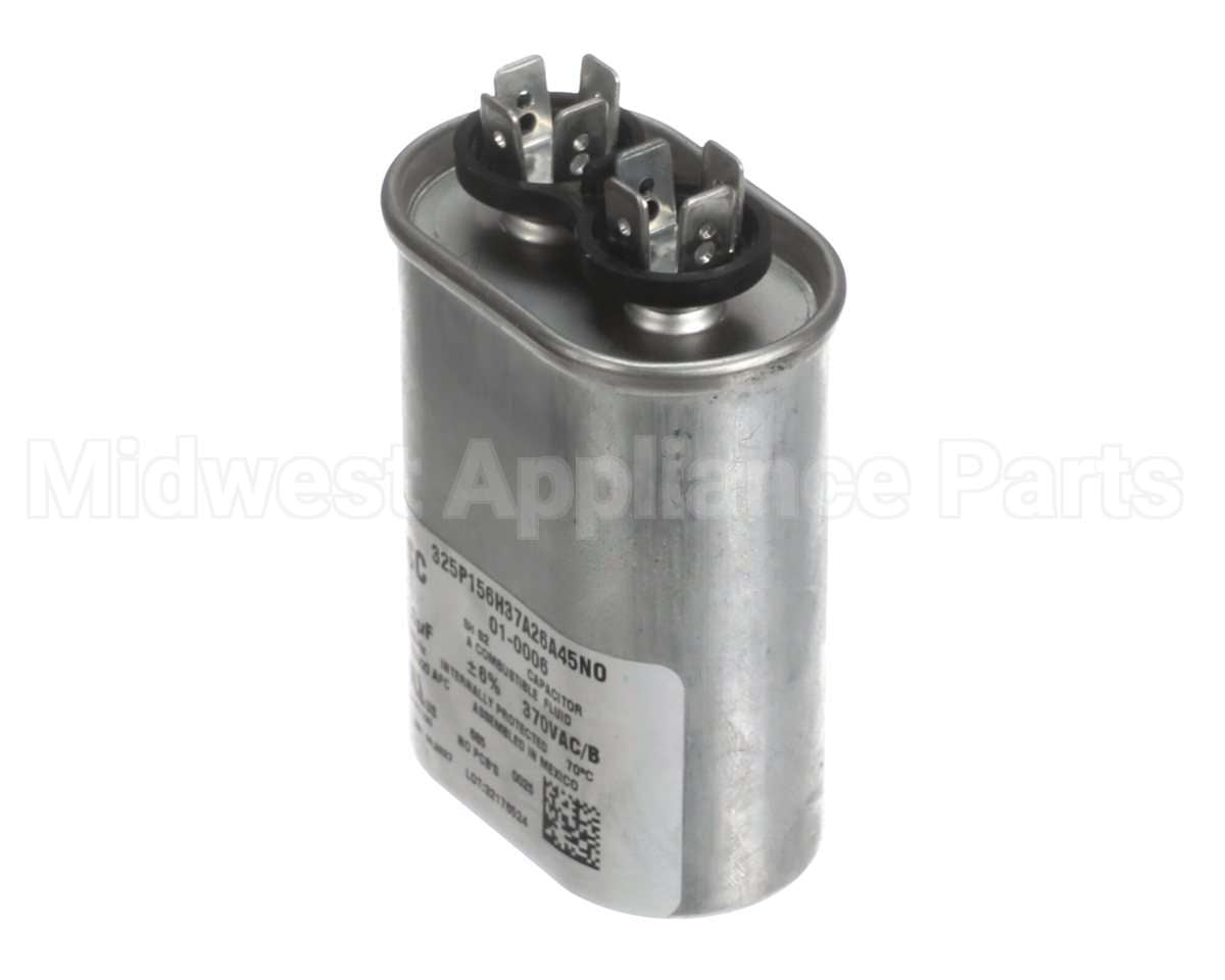 01-0006 Nortek Run Cap,Oval,370V,15Uf