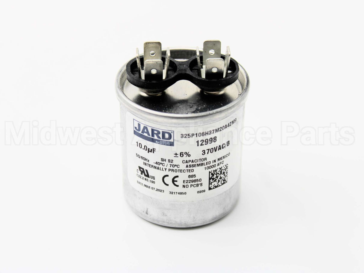 01-0024 Nordyne 10M 370V Round Capacitor