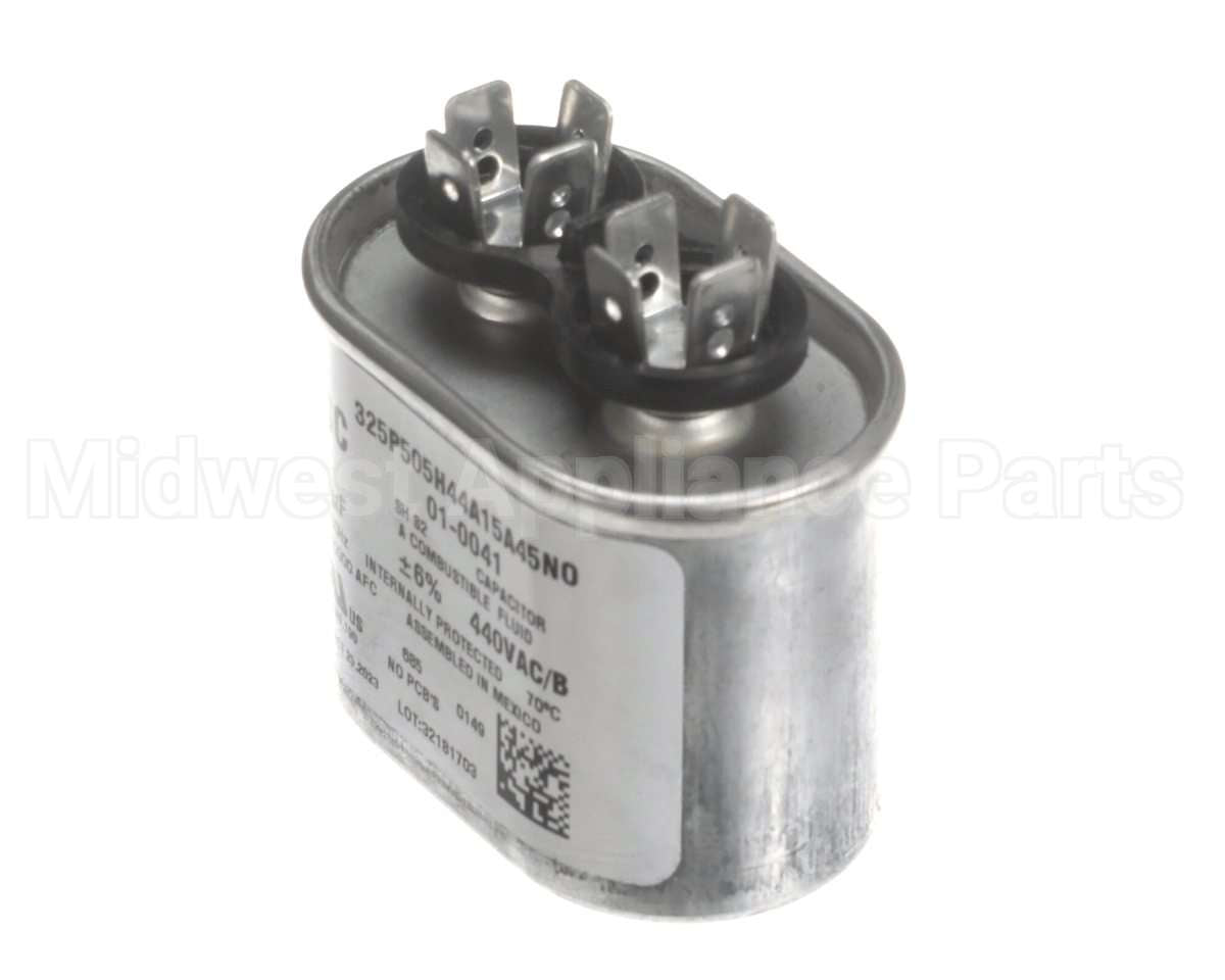 01-0041 Nortek Run Cap,Oval,440V,5Uf