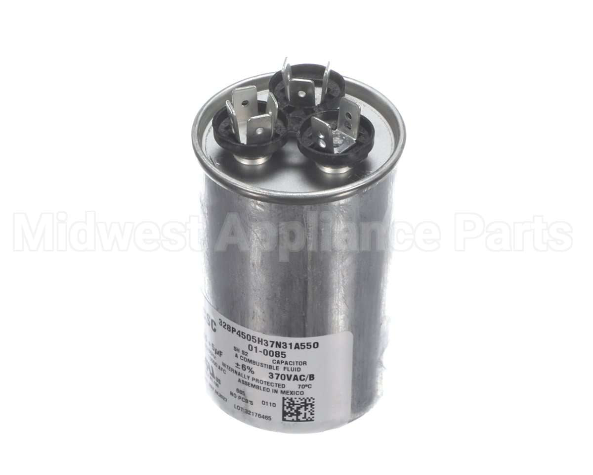 01-0085 Nortek Run Cap,Dual Round,370V,5+45Uf