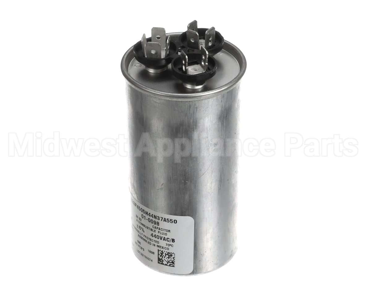 01-0098 Nortek Run Cap,Dual Round,440V,5+45Uf